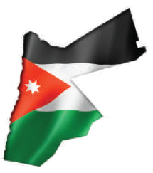خارطة المملكة الأردنية الهاشمية